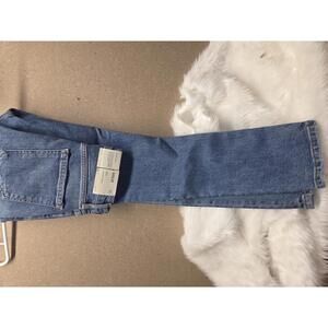 AGOLDE Nico High Rise Slim Fit Organic Denim Jeans Size 23